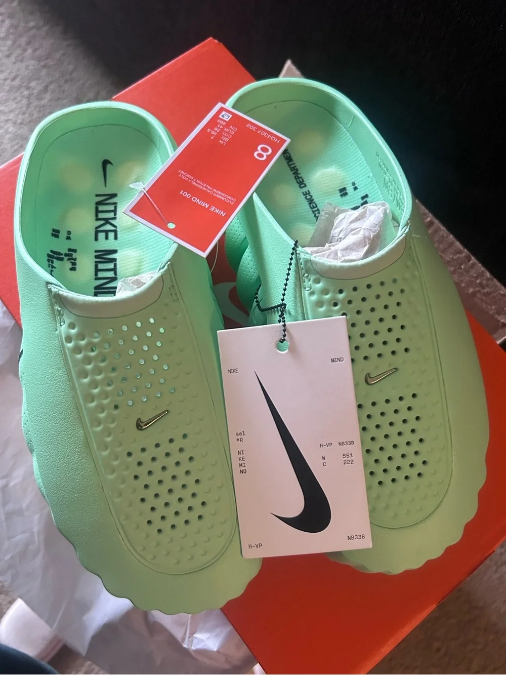 Nike Mind 001 Cucumber Calm/Barely Volt